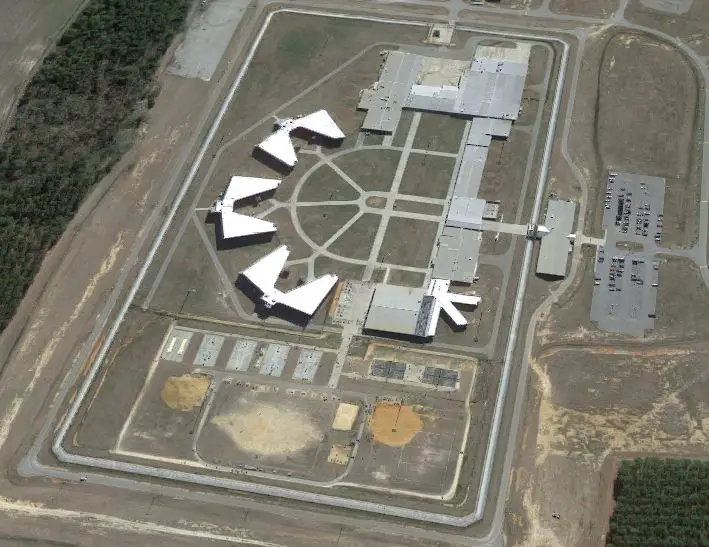Federal Correctional Institution - Bennettsville - Overhead View