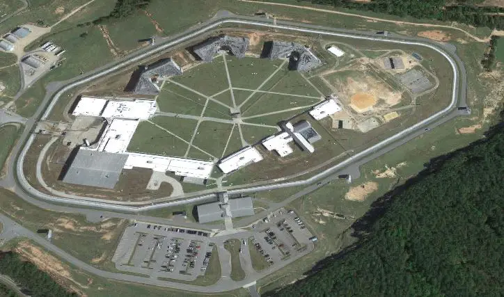 Federal Correctional Institution - Edgefield - Overhead View