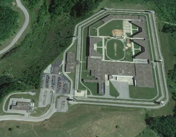 United States Penitentiary - Big Sandy - Overhead View