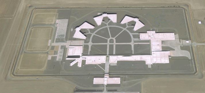 Federal Correctional Institution - Mendota - Overhead View
