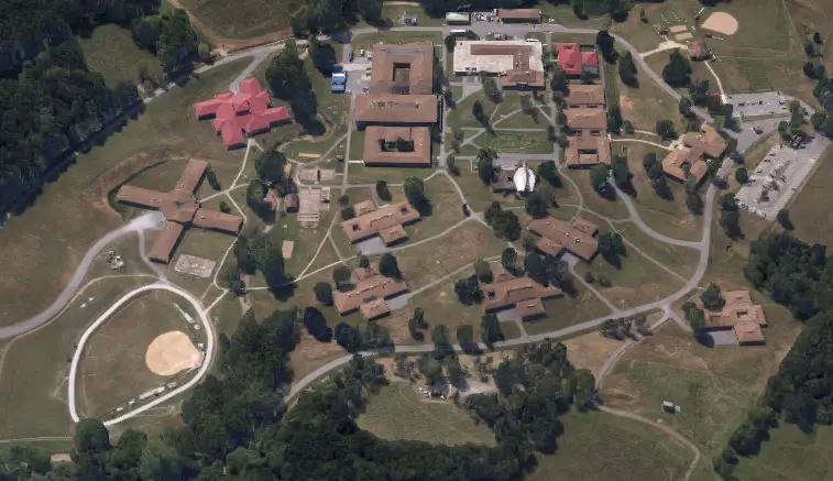 Federal Correctional Institution - Morgantown - Overhead View