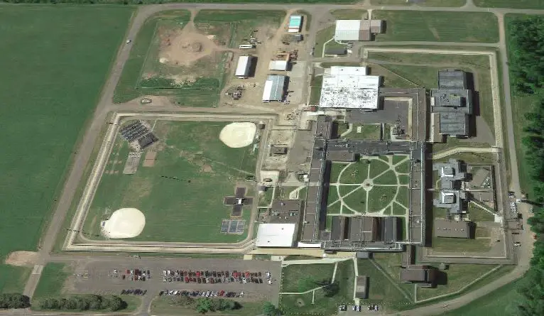 Federal Correctional Institution - Sandstone - Overhead View