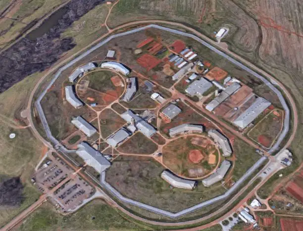 Limestone Correctional Facility - Overhead View