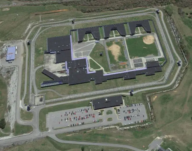 United States Penitentiary - Lee - Overhead View