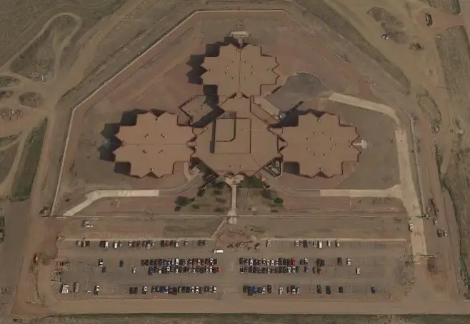 Colorado State Penitentiary - Overhead View