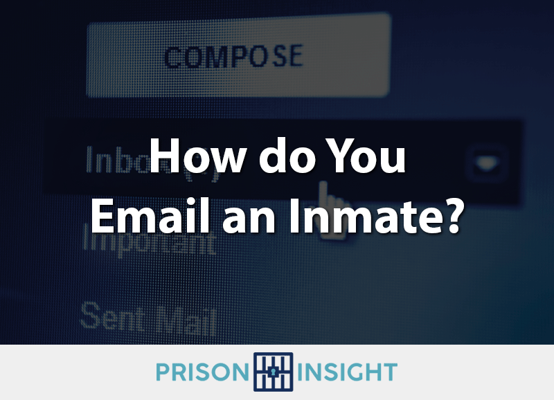 how do you email an inmate