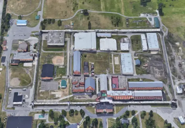 Indiana State Prison - Overhead View
