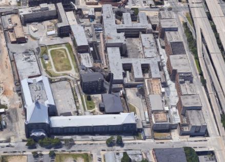 Baltimore City Detention Center - Overhead View