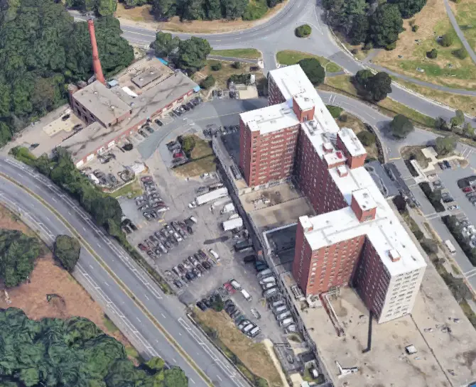 Lemuel Shattuck Hospital Correctional Unit - Overhead View
