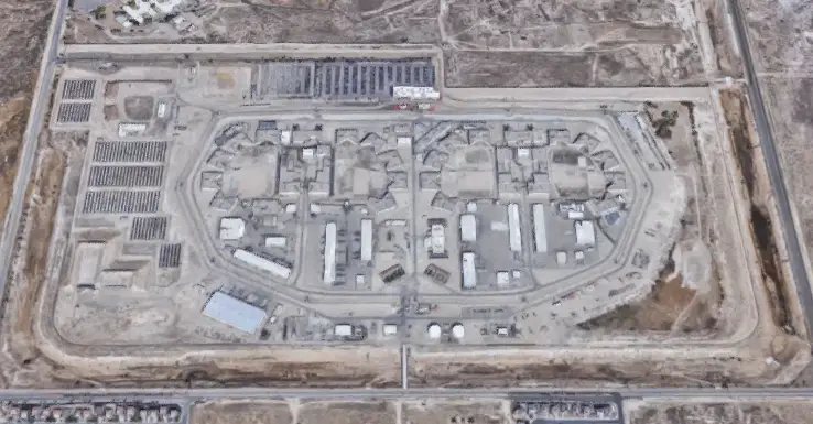 California State Prison - Los Angeles County - Overhead View