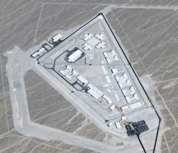 High Desert State Prison - Overhead View