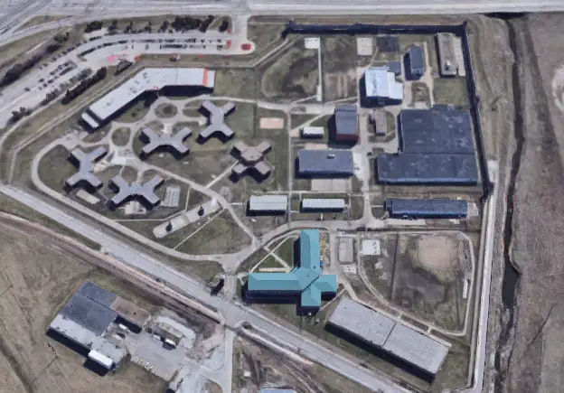 Nebraska State Penitentiary - Overhead View