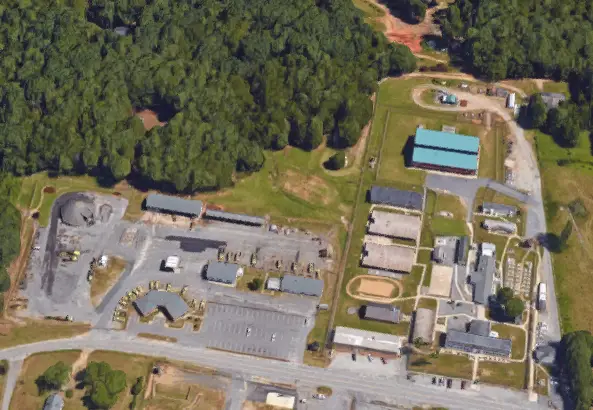 Caldwell Correctional Center - Overhead View