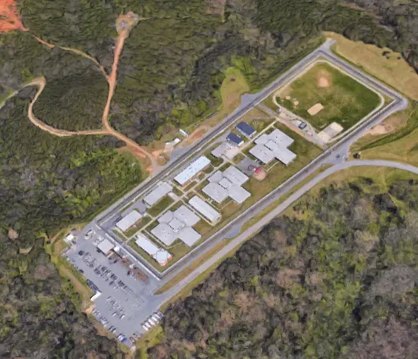 Craggy Correctional Center - Overhead View