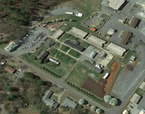 Rutherford Correctional Center - Overhead View