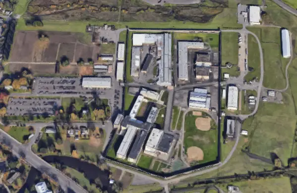Oregon State Penitentiary - Overhead View