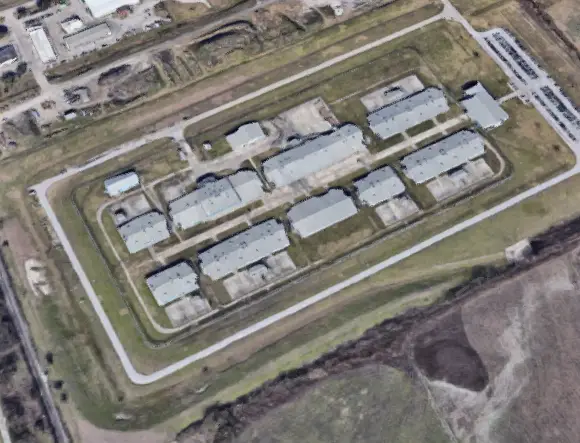 Hutchins State Jail - Overhead View