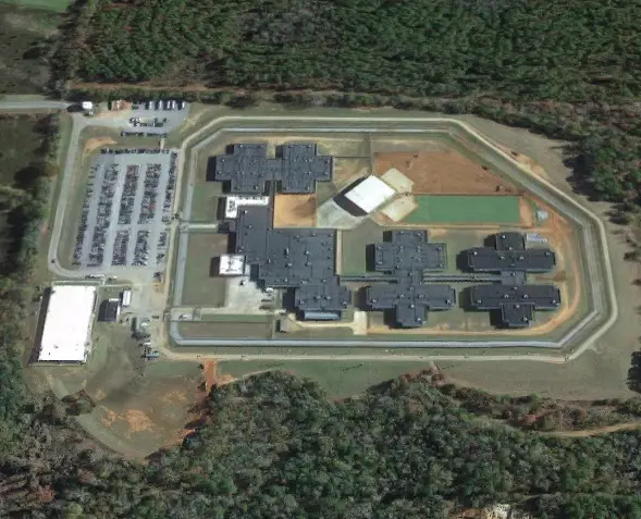 Stewart Detention Center - Overhead View