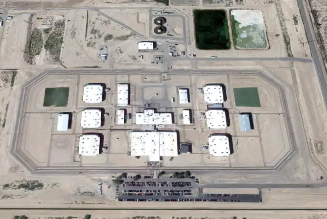 Eloy Detention Center - Overhead View
