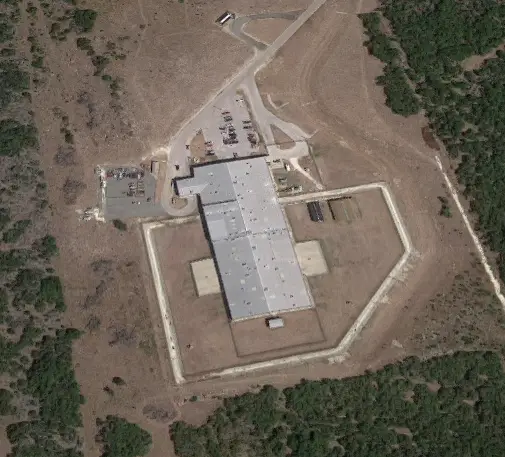 Burnet County Jail - Overhead View