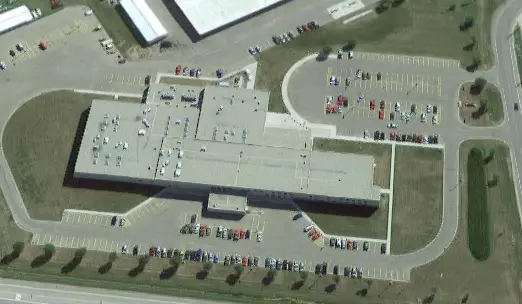 Polk County Jail - Overhead View