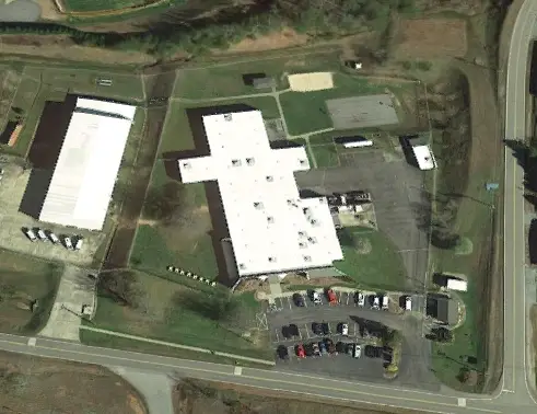 Colwell Probation Detention Center - Overhead View
