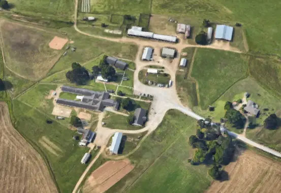 Red Eagle Community Work Center - Overhead View