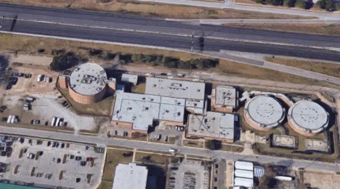 Mobile County Metro Jail - Overhead View