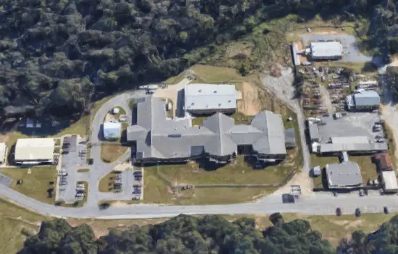 Russell County Jail - Overhead View