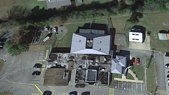Cleburne County Jail - Arkansas - Overhead View