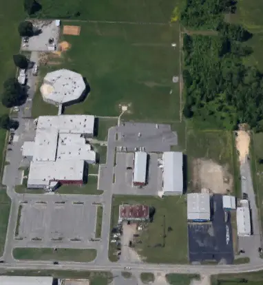 White County Jail - Overhead View