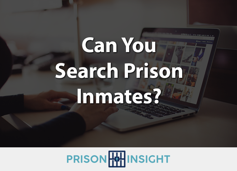 can you search prison inmates