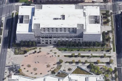 Denver City Detention Center - Overhead View