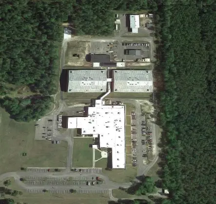 Baker County Jail - Overhead View