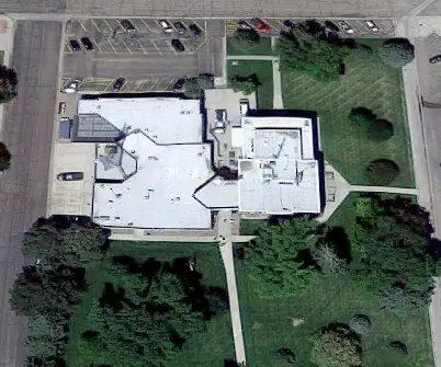 Kit Carson County Jail - Overhead View