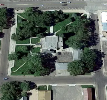Phillips County Jail - Overhead View