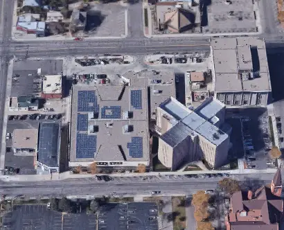 Pueblo County Jail - Overhead View