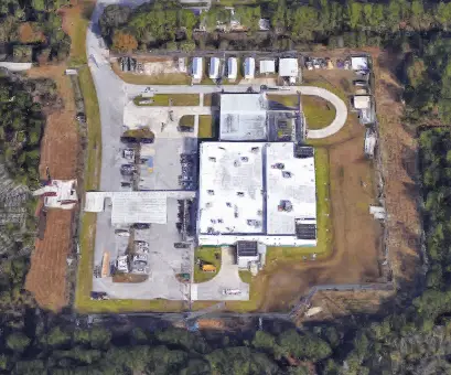Flagler County Jail - Overhead View