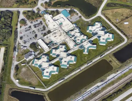 Manatee County Central Jail - Overhead View