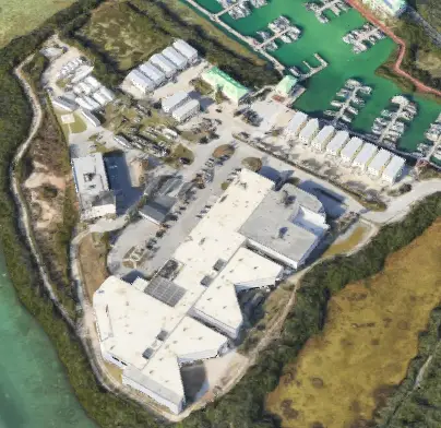 Monroe County Key West Jail - Overhead View