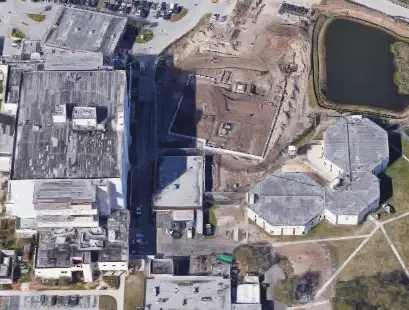 Pinellas County Jail - Overhead View
