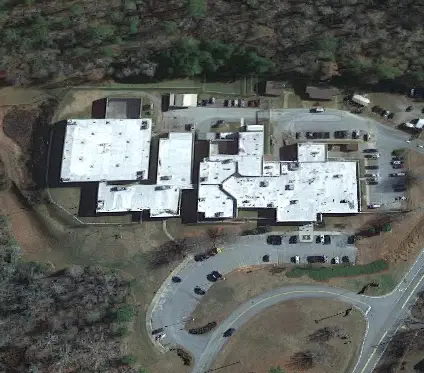 Butts County Jail - Overhead View