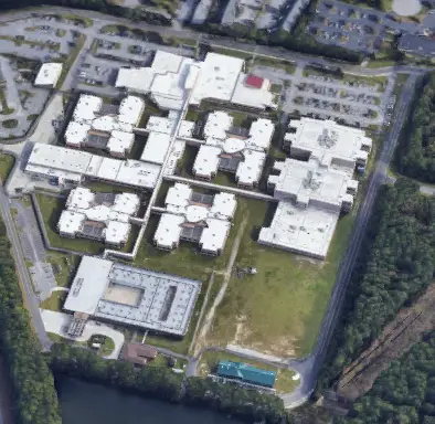 Chatham County Jail - Overhead View
