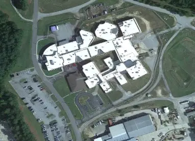 Columbia County Jail - Georgia - Overhead View