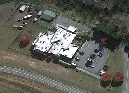 Towns County Jail - Overhead View
